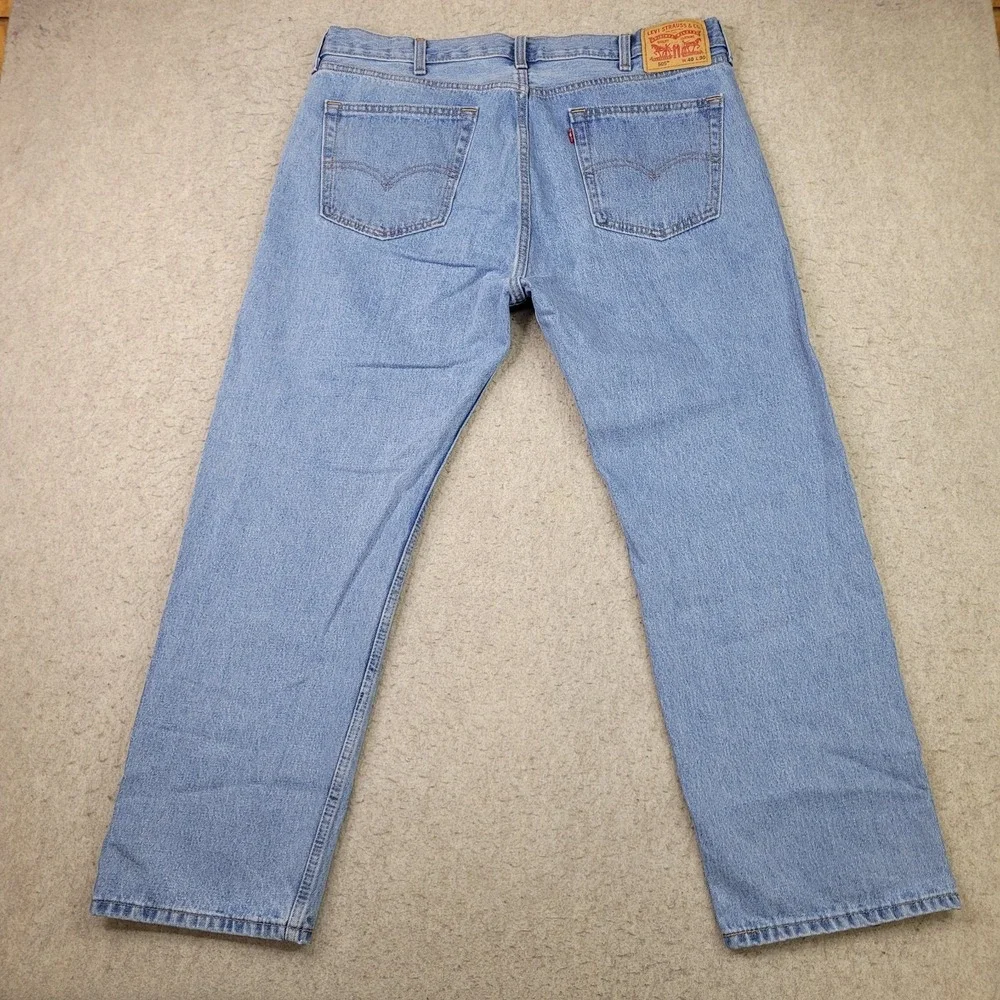 Lot of 2 Levis 505‎ Regular Fit Jeans Mens 40x30 Blue Denim Workwear Cowboy
